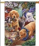 Breeze D?cor Impressions Flag - 10045-12TGFUSA - Hlpful Garden Paws