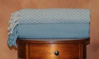 Beachcrest Home Flynn Mosaic Throw Blanket (BCHH4553_21400953) - Jade