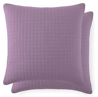 South Shore - Vilano Premium Collection 20" x26" Quilted Pillow Covers - Light Purple