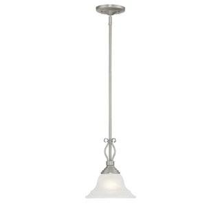 Alcott Hill Hibbitts 1-Light Mini Pendant - Pewter (ALTH7671)