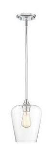 Savoy House 7-4036-1-11 - Octave 1 Light 8 inch Polished Chrome Pendant Ceiling Light