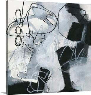 Great Big Canvas 'What's Happening II' by Jane Davies Painting Print (GRNG8961) - 16" x 16" 