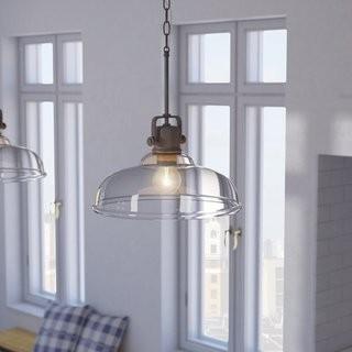 Three Posts Fuhrmann 1-Light Inverted Pendant - Bronze(TRPT3981_24121738)  