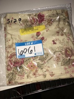 Antique Rose Curtain Valance 84"x19"