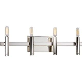 Orren Ellis Manasi 4-Light Vanity Light - Chrome (ORNE4592)