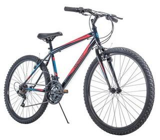Huffy Movelo 26" Blk Mountain Bkie  - Rip On Seat