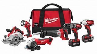 Milwaukee - M18 18-Volt Lithium-Ion Cordless Combo Tool Kit (6-Tool) w/(2) 3.0 Ah Batteries, (1) Charger, (1) Tool Bag