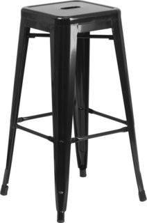 Trent Austin Design Barchetta 30 Bar Stool (TADN4109_20036863) - set of 4 - Distressed Copper