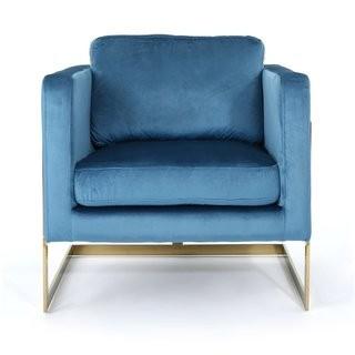 Mercer41 Josephina Modern Club Chair (MCRF6309_26339558) - Blue 