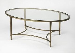 Mercer41 Kalista Oval Coffee Table (BTL6923)