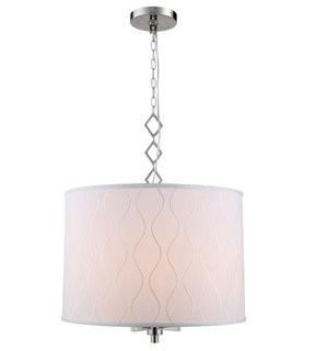 Red Barrel Studio Marbleton 4-Light Drum Pendant (RDBT2901_23155814) - White