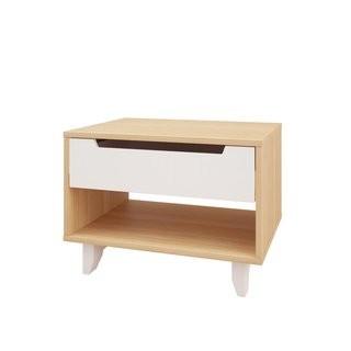 Mercury Row Coalmont 1 Drawer Nightstand (MCRW5933) - 