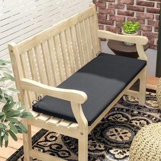 Darby Home Co Claiborne Outdoor Bench Cushion (DBHM5677_23840726) - Navy