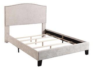 Emerald Home Furnishing - UPH King Headboard, FB & Rails - B126-12HBFBR-09