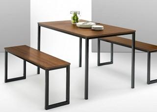 Zinus - 3pc SOHO Dinig Table - Blk