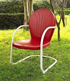 Metal Chair - Red - CO1001A-RE