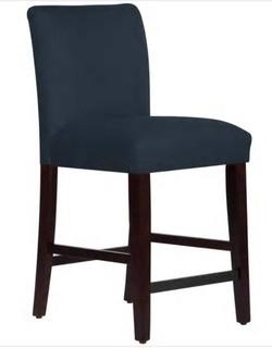 Skyline Furniture Barstool  - Navy 