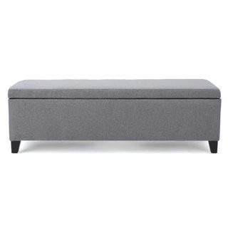 Varick Gallery Schmit Upholstered Storage Bedroom Bench (VKGL6736-20036642) - Dk Teal 