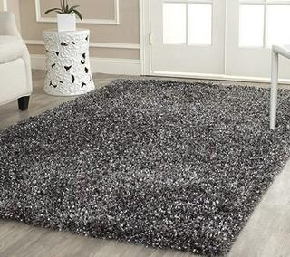 Safavfieh - Malibu Shag - MLS431C - 10' x 14' - Charcoal 