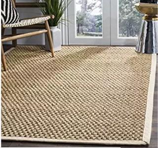 Safavieh - Natural Fiber - NF114J-5 - Ivory Border - 5' x 8' 