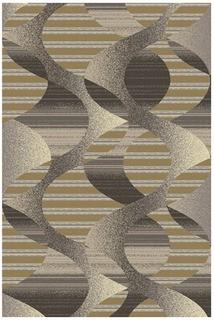 Premium - H620 - 160cm x 230cm - Grey /Gold -Carpet
