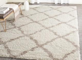 Safavieh Shag - SG05C - 6' x 9' - Ivory / Grey - (FV55367)