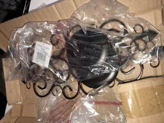 Fleur de Lis  Wall Scones