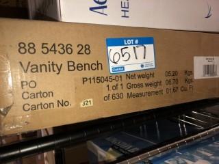 Gracie Oaks Calderdale Vanity Bench (GRCS2922)