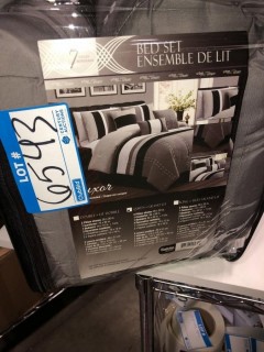 Sadie &Co Urban Comfort 7 pcs Bet Set Black/White/Grey