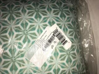 E by Design Throw Pillow ED-BP2KB-1818-PMA - Green/White