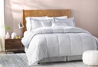 Wayfair Basics Wayfair Basics 7 Piece Comforter Set (WFBS1895_25844138_25844136) - White Queen 