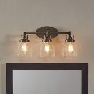 Trent Austin Design Panorama Point Heirloom Bronze 3-Light Vanity Light (TRNT3496)