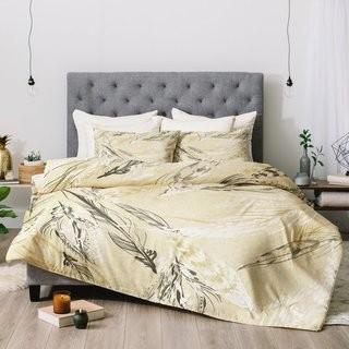 East Urban Home Pattern State Feather Comforter Set (EUNM6702_26360420)