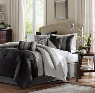 Madison Park 6 pcs Duvet Cover Set Grey MP12-2983 - King