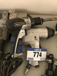 Lot of (1) 1/2" Pneumatic Impact and (1) Pneumatic Chisel