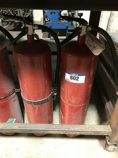 Lot of (2) 30lb. ABC Fire Extinguishers