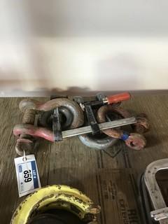 Lot of (3) Clevices and (1) Clamp