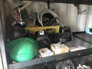 Lot of Asst. Hard Hats, Face Shields, Soap Stone, 