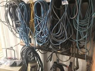 Lot of Asst. Electrical Cords, 