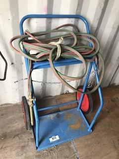 Oxy/ Acetelyne Cart w/ Hoses