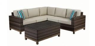 Hampton Bay Ann Arbor 4pc Sectional Set