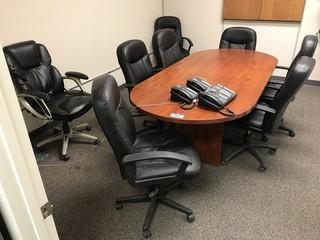 10' Board Room Table w/ (8) Chairs