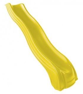 Yellow kids slide
