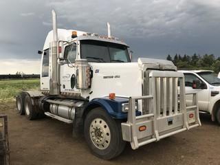 2007 WESTERN STAR T/A Highway Tractor. Showing 511,435kms, 8,745 HRs Showing. VIN 5KJJAECKX7PX85689.