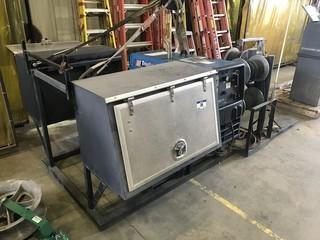 Slide-in Welding Deck w/ Miller Trailblazer 302 Gas CC/CV AC/DC  Welder 11,000W Generator Professional Series SN MA021885H.  Cable reels, Cable and Oxy/Acetylene Torch, etc. 