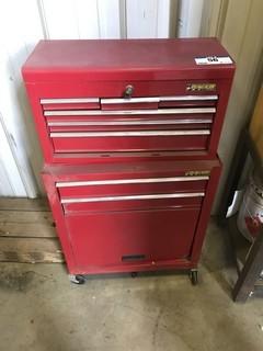 Racer Series Roll Away Tool Cabinet w/ Top Chest. 