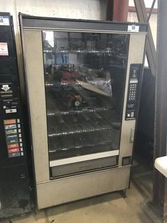 Coin Operated Snack Machine. 