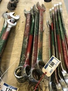Lot of Combination Wrenches.