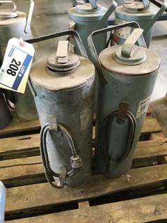 Lot of 2 Gullco 10A-20 Portable Electrode Stabilizing Ovens.