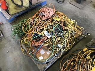 Lot of Asst. Power Cords.